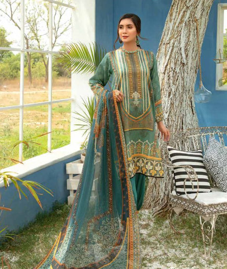 Ayra Masoori D/Print Lawn`21 D#10