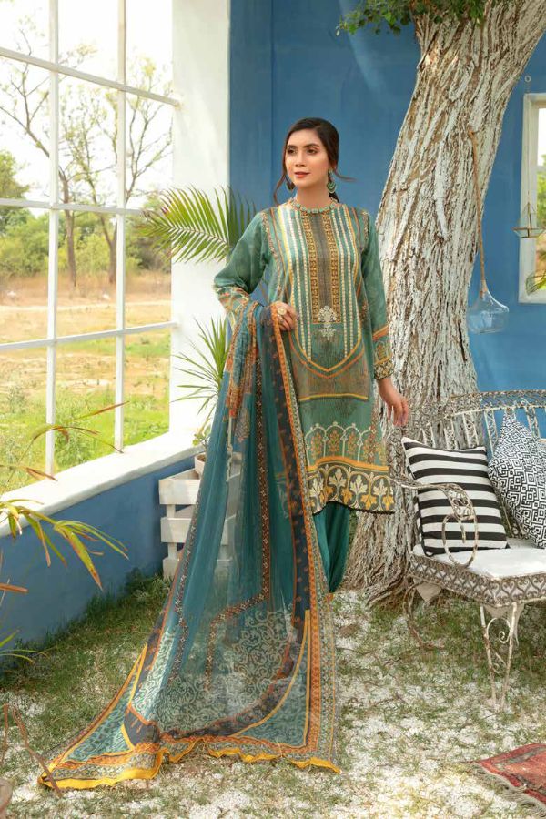 Ayra Masoori D/Print Lawn`21 D#10