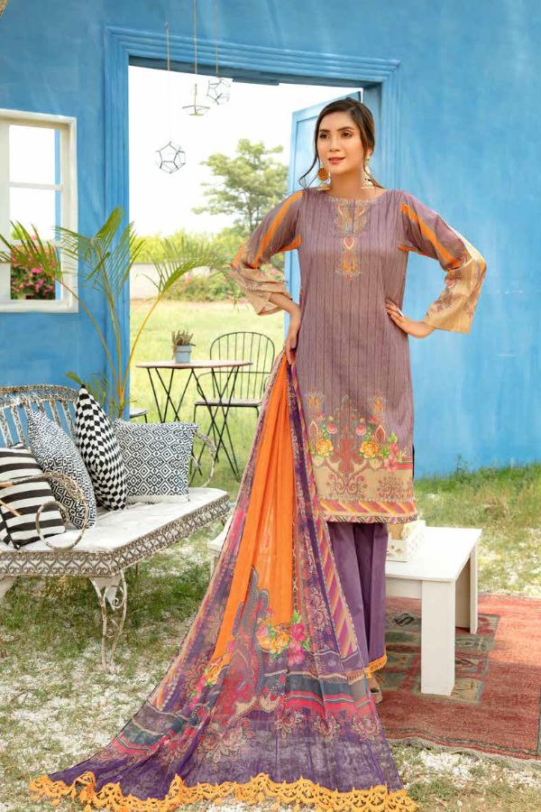 Ayra Masoori D/Print Lawn`21 D#12