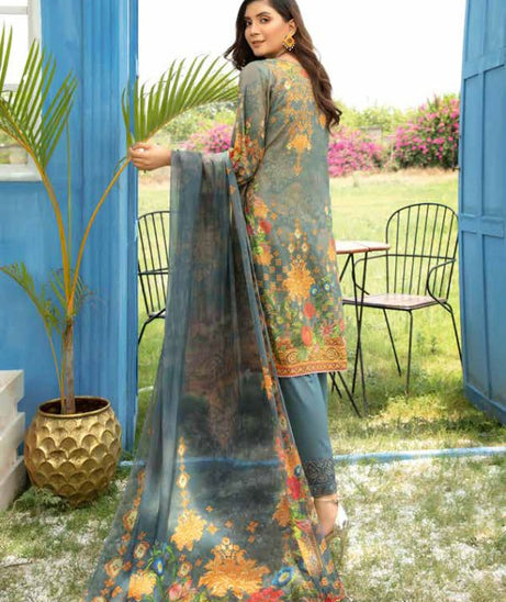Ayra Masoori D/Print Lawn`21 D#04