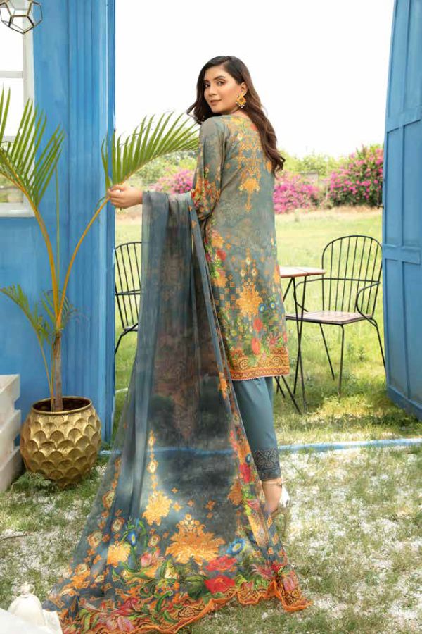 Ayra Masoori D/Print Lawn`21 D#04