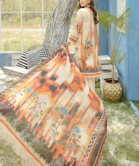 Ayra Masoori D/Print Lawn`21 D#07