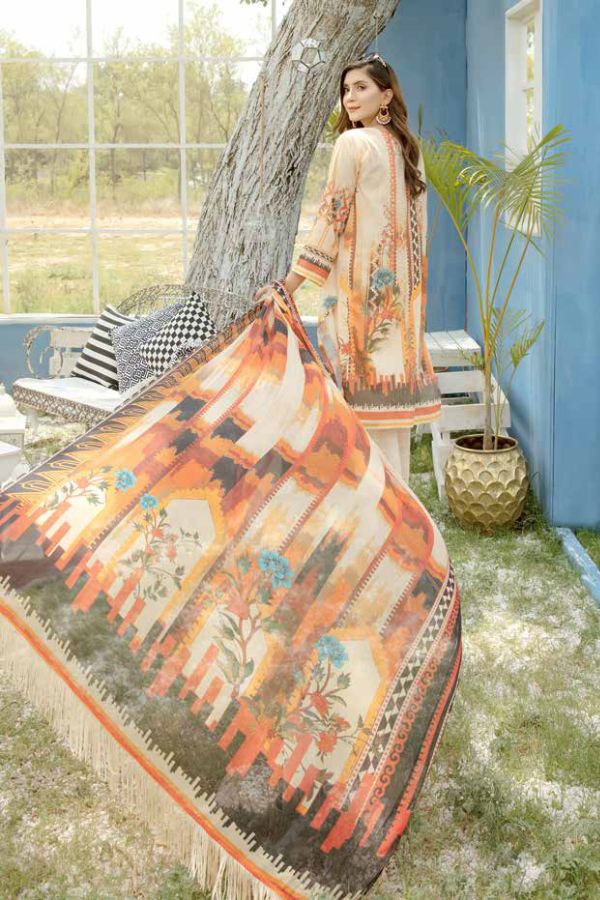 Ayra Masoori D/Print Lawn`21 D#07