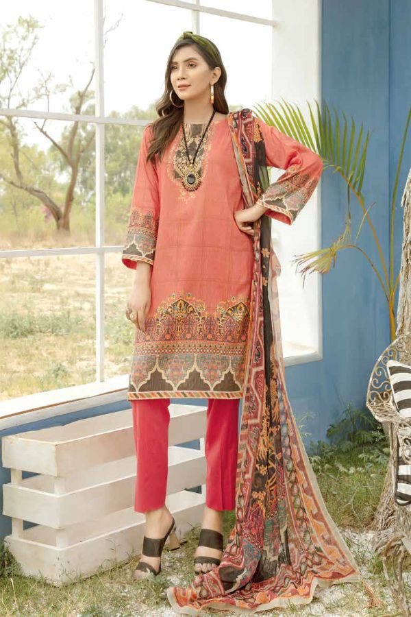 Ayra Masoori D/Print Lawn`21 D#08