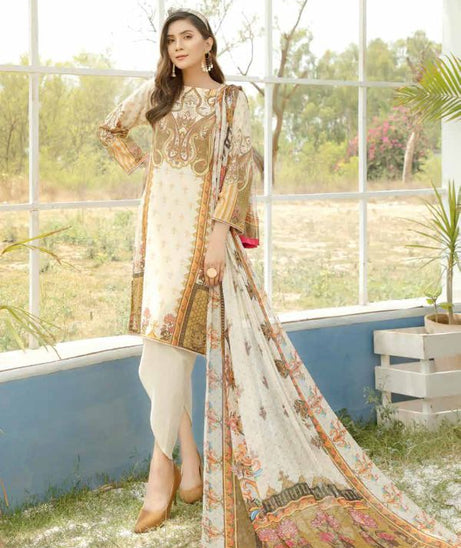 Ayra Masoori D/Print Lawn`21 D#09