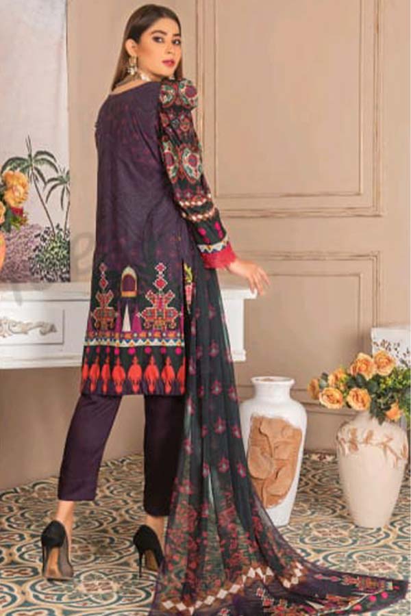 Ayzal Chikankari Linen'21 A#1 Vol-84