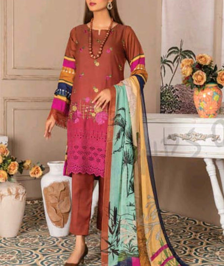 Ayzal Chikankari Linen'21 A#3 Vol-84