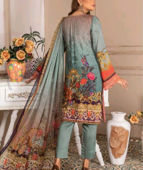 Ayzal Chikankari Linen'21 A#5 Vol-84