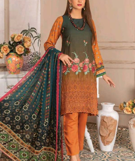Ayzal Chikankari Linen'21 A#7 Vol-84