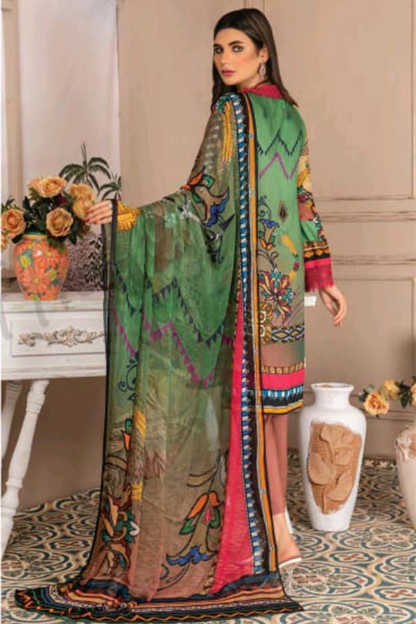 Ayzal Chikankari Linen'21 A#8 Vol-84