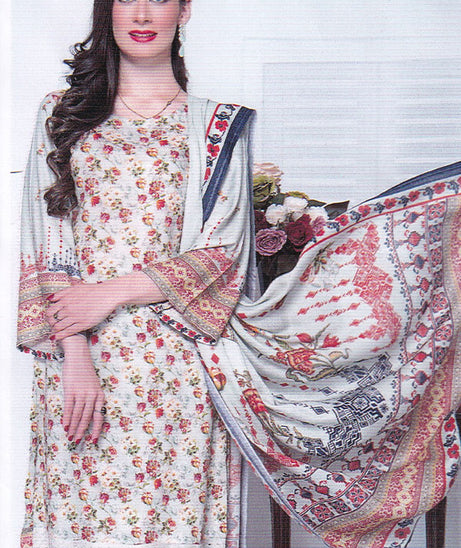 Ayzal D/Chikankari Linen`21 A#5 (Vol-52)