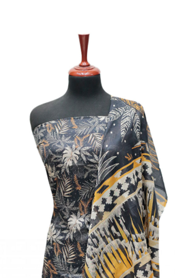 Ayzal Print Lawn`25 D#202 (D Grey)