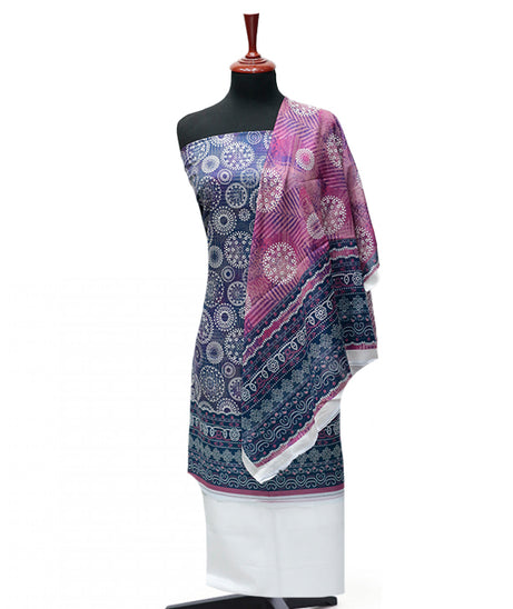 Ayzal Print Lawn`25 D#204 (White)