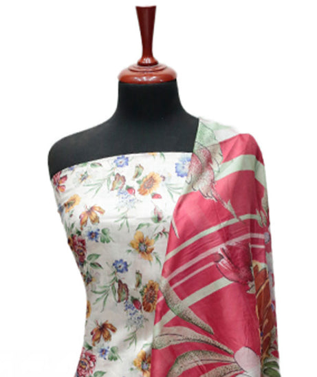 Ayzal Print Lawn`25 D#66 (Fawn)
