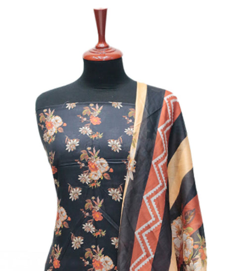 Ayzal Print Lawn`25 D#67 (Rust)