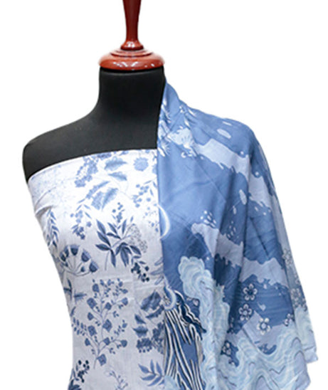 Ayzal Print Lawn`25 D#208 (Lilac)