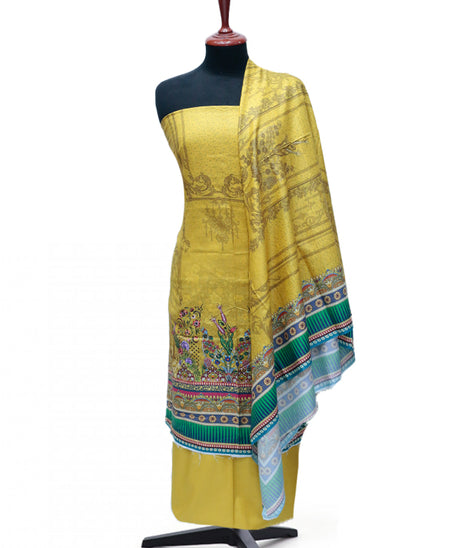 Ayzel Fatima Digital Linen'24 D#1313 (Golden)