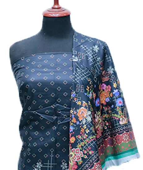 Ayzel Fatima Digital Linen'24 D#1314 (Black)