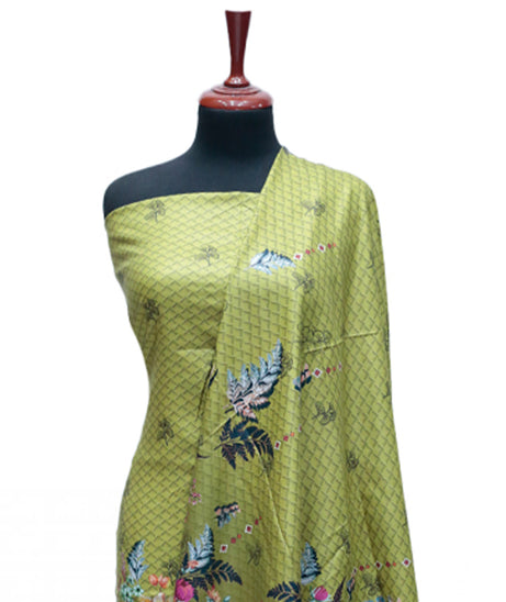 Ayzel Fatima Digital Linen'24 D#1317 (Mehndi)