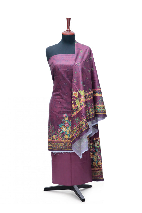 Ayzel Fatima Digital Linen'24 D#1320 (Maroon)