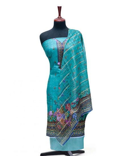 Ayzel Fatima Digital Linen'24 D#1321 (Sea Green)