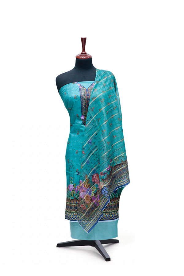 Ayzel Fatima Digital Linen'24 D#1321 (Sea Green)