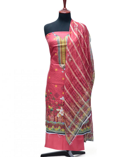 Ayzel Fatima Digital Linen'24 D#1324 (Red)