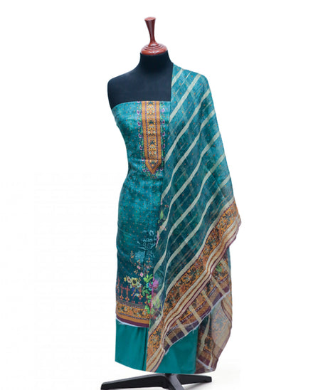 Ayzel Fatima Digital Linen'24 D#1326 (Green)