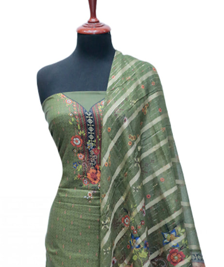 Ayzel Fatima Digital Linen'24 D#1330 (M Green)