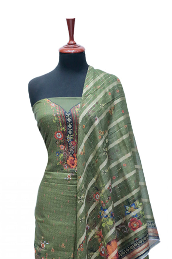 Ayzel Fatima Digital Linen'24 D#1330 (M Green)