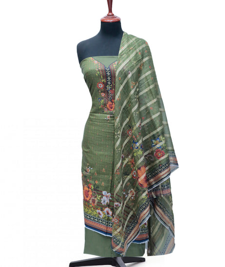 Ayzel Fatima Digital Linen'24 D#1330 (M Green)