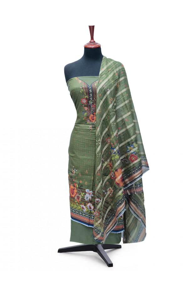 Ayzel Fatima Digital Linen'24 D#1330 (M Green)