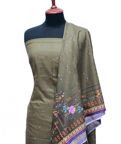 Ayzel Fatima Digital Linen'24 D#1362 (Mehndi)