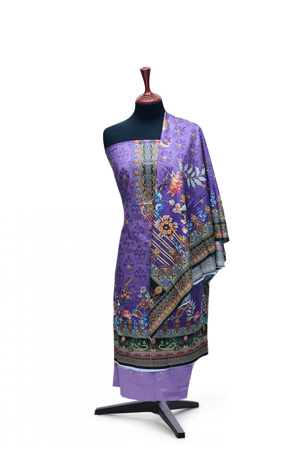 Ayzel Fatima Digital Linen'24 D#1365 (Purple)