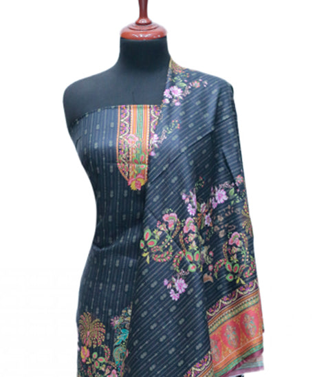 Ayzel Fatima Digital Linen'24 D#1368 (Black)