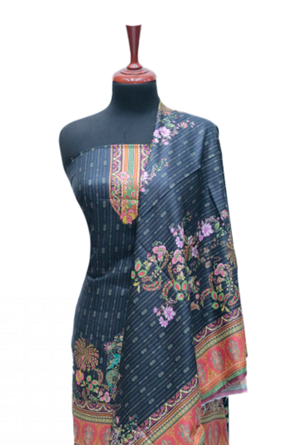 Ayzel Fatima Digital Linen'24 D#1368 (Black)