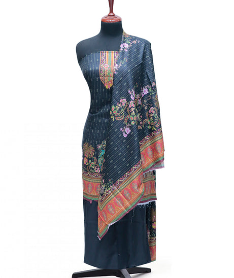 Ayzel Fatima Digital Linen'24 D#1368 (Black)