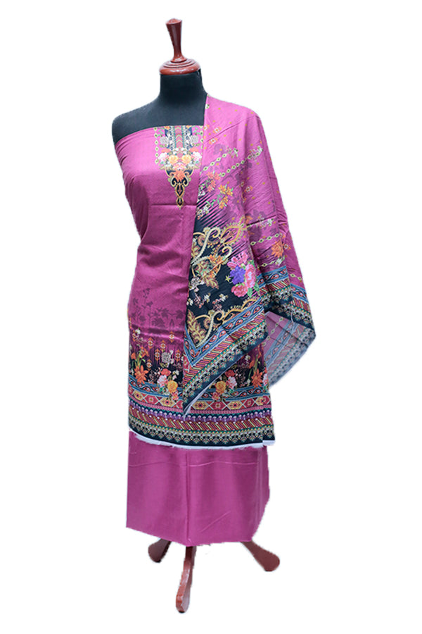 Ayzel Fatima Digital Linen'24 D#1370 (D Pink)