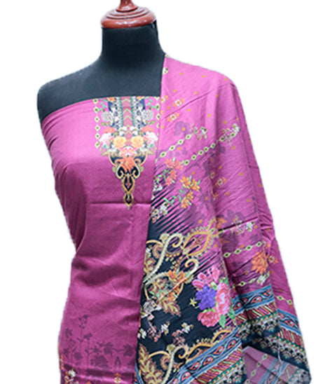 Ayzel Fatima Digital Linen'24 D#1370 (D Pink)