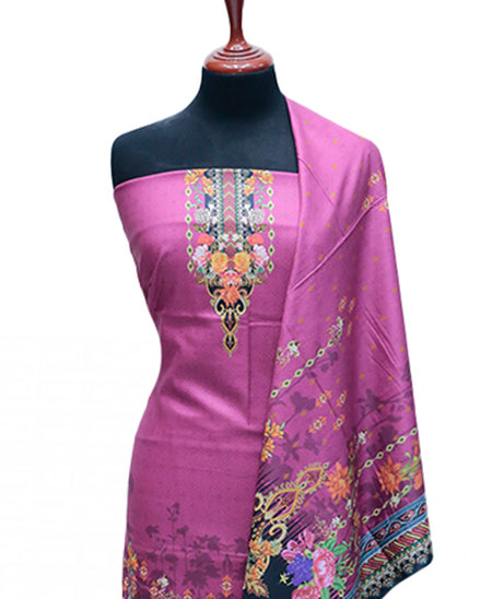 Ayzel Fatima Digital Linen'24 D#1370 (Pink)