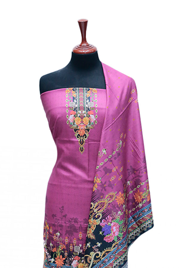 Ayzel Fatima Digital Linen'24 D#1370 (Pink)