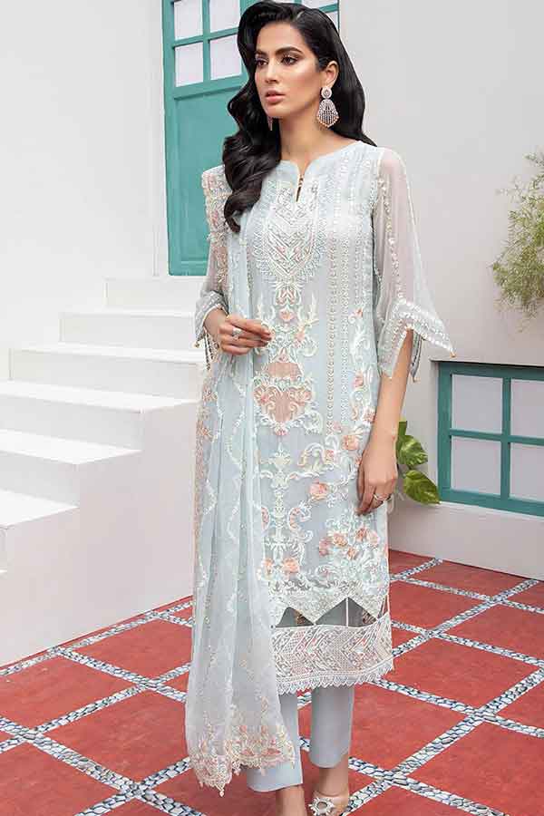 Azal Jaan-E-Adaa L/Chiffon`21 Zircon