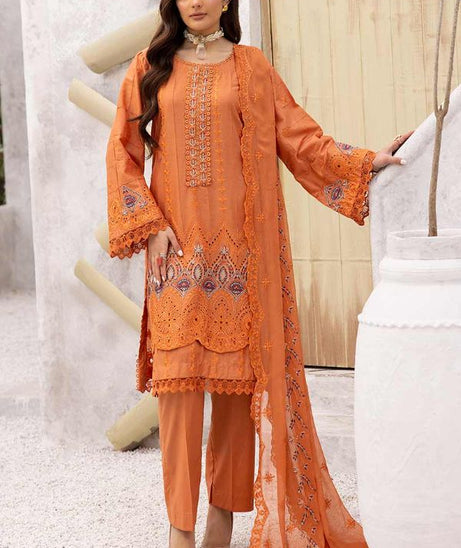 Aalaya Azure Premium Lawn`24 D#07