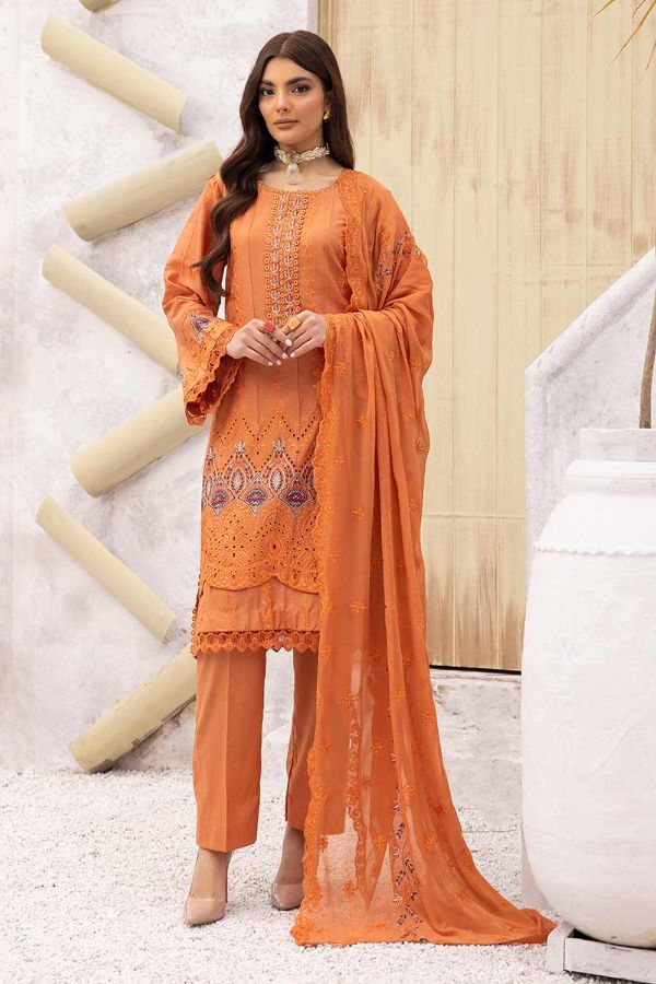 Aalaya Azure Premium Lawn`24 D#07
