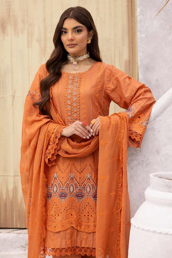 Aalaya Azure Premium Lawn`24 D#07