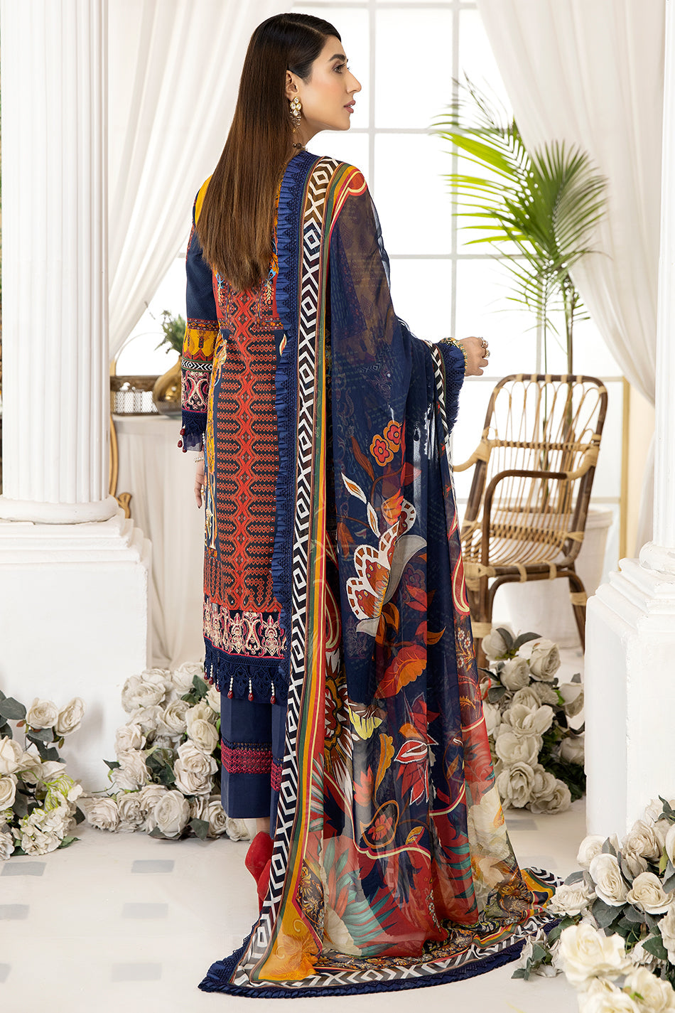 Mirha Dhanak Emb Lawn'22 D#4