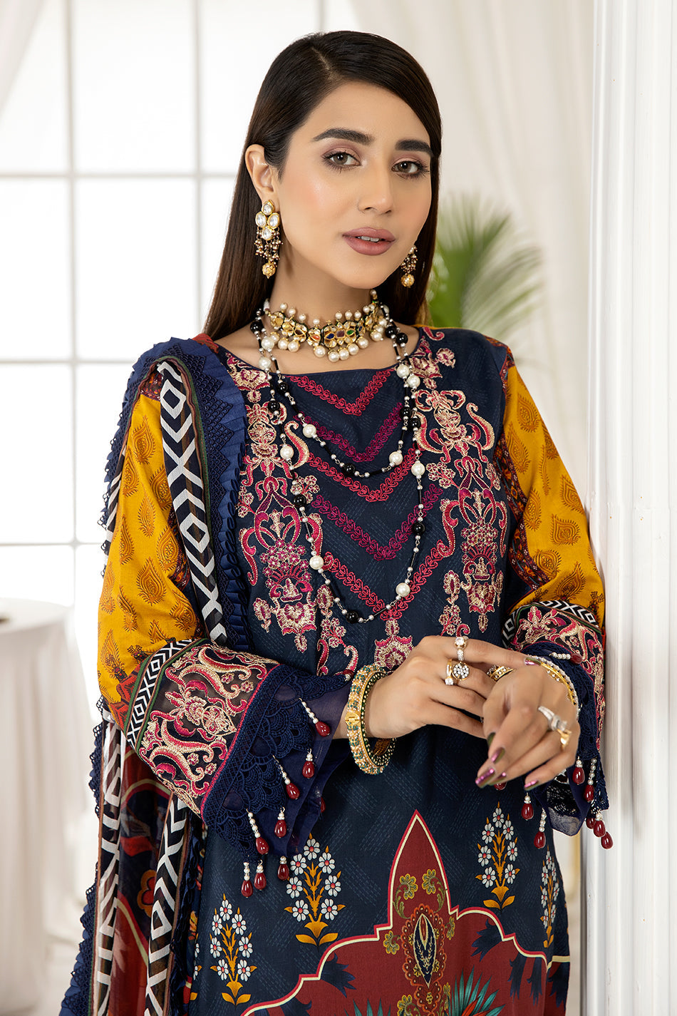 Mirha Dhanak Emb Lawn'22 D#4