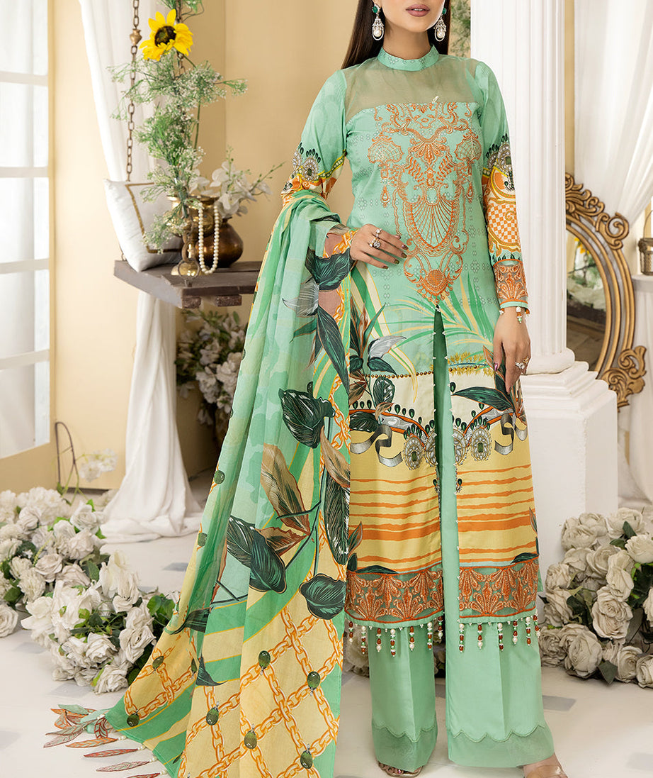 Mirha Dhanak Emb Lawn'22 D#3