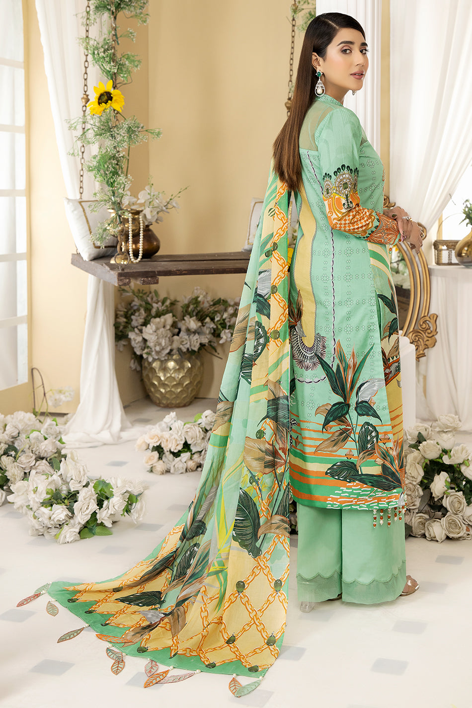 Mirha Dhanak Emb Lawn'22 D#3