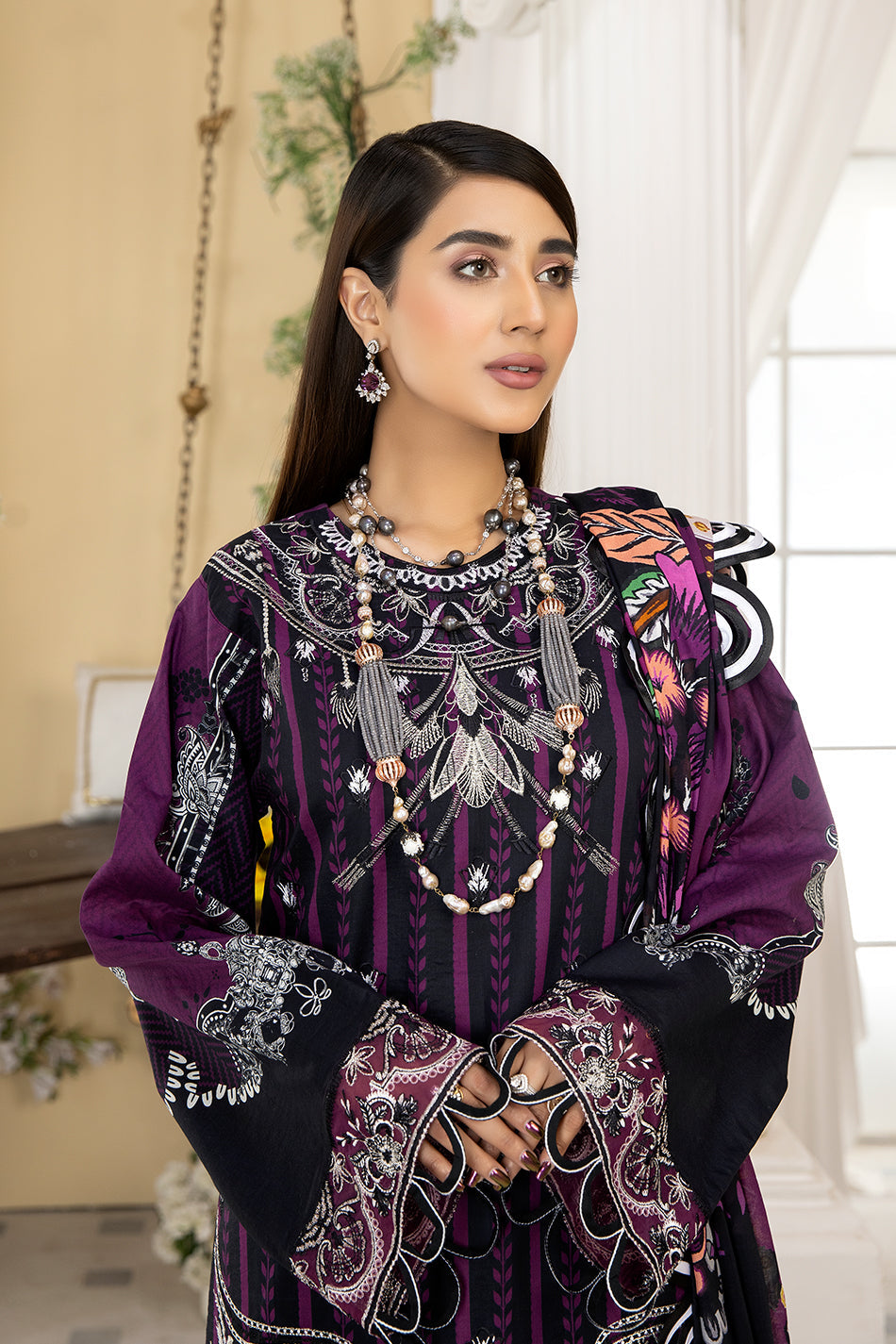Mirha Dhanak Emb Lawn'22 D#8